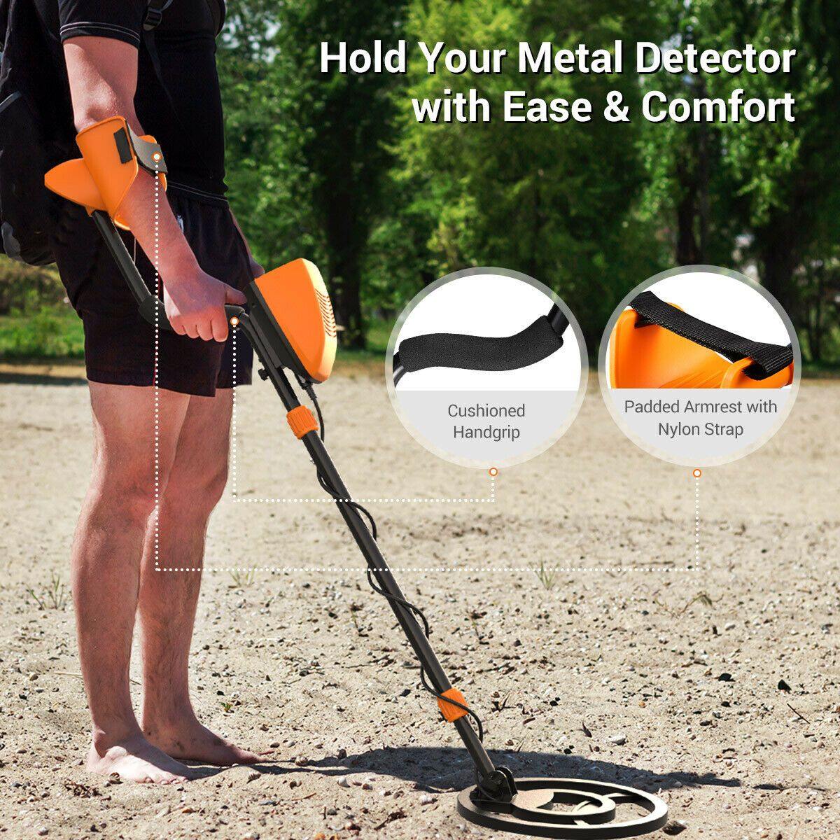 Precision Treasure Hunter - Versatile Handheld Metal Detector