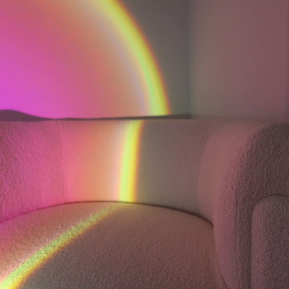Serenity Glow - Adjustable LED Sunset Lamp for Cozy Spaces