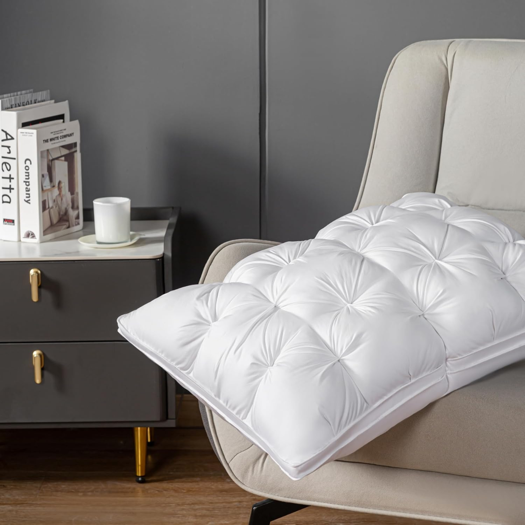 Luxury Down Pillow with Silken Cover – Ultimate Sleep Support