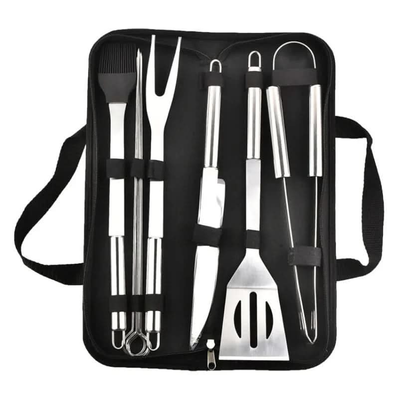 Stainless Steel Barbecue Tool Set for Outdoor Grilling