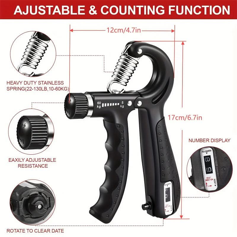 5-Piece Forearm and Hand Strengthening Training Set