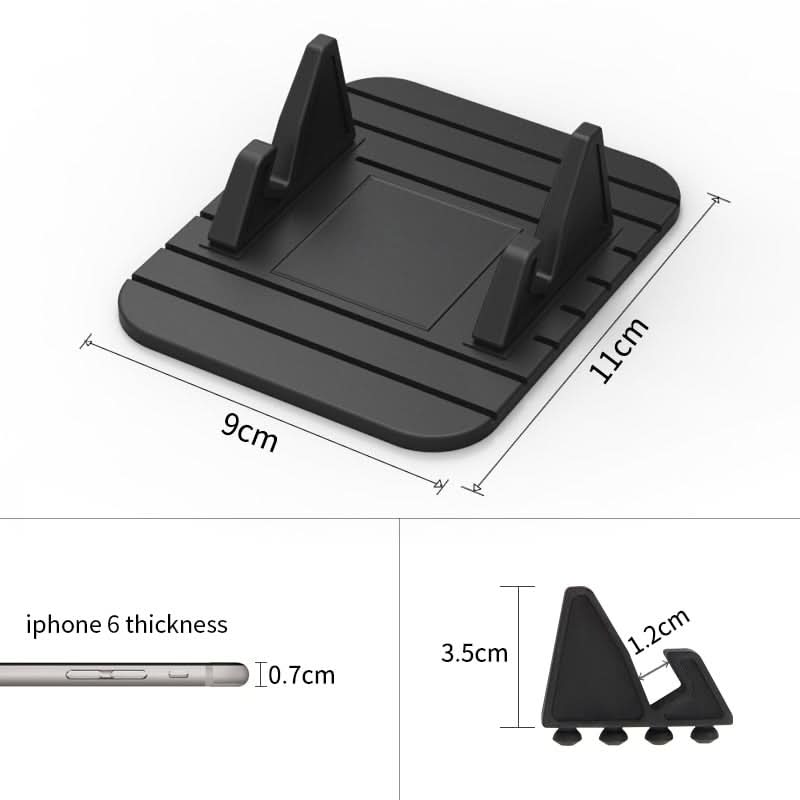 SecureGrip - Eco-Friendly Non-Slip Phone Holder for Cars