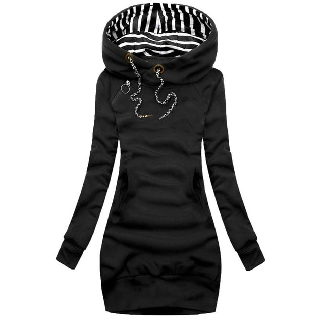 Knitted Hoodie - Stylish Design