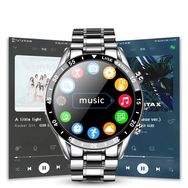 Chic 4G Smartwatch - Effortless Communication & Style