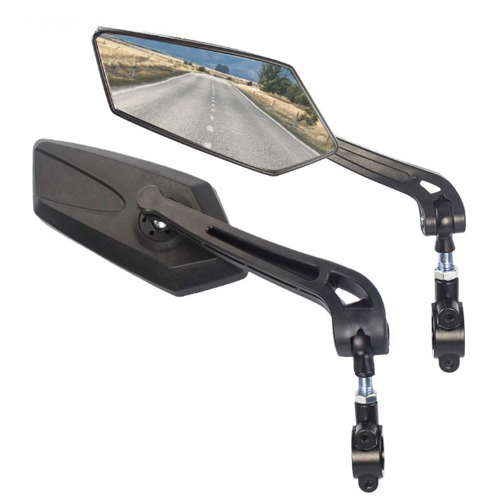 Universal Handlebar Mounted 360° Rearview Mirror for Bicycles, Left & Right