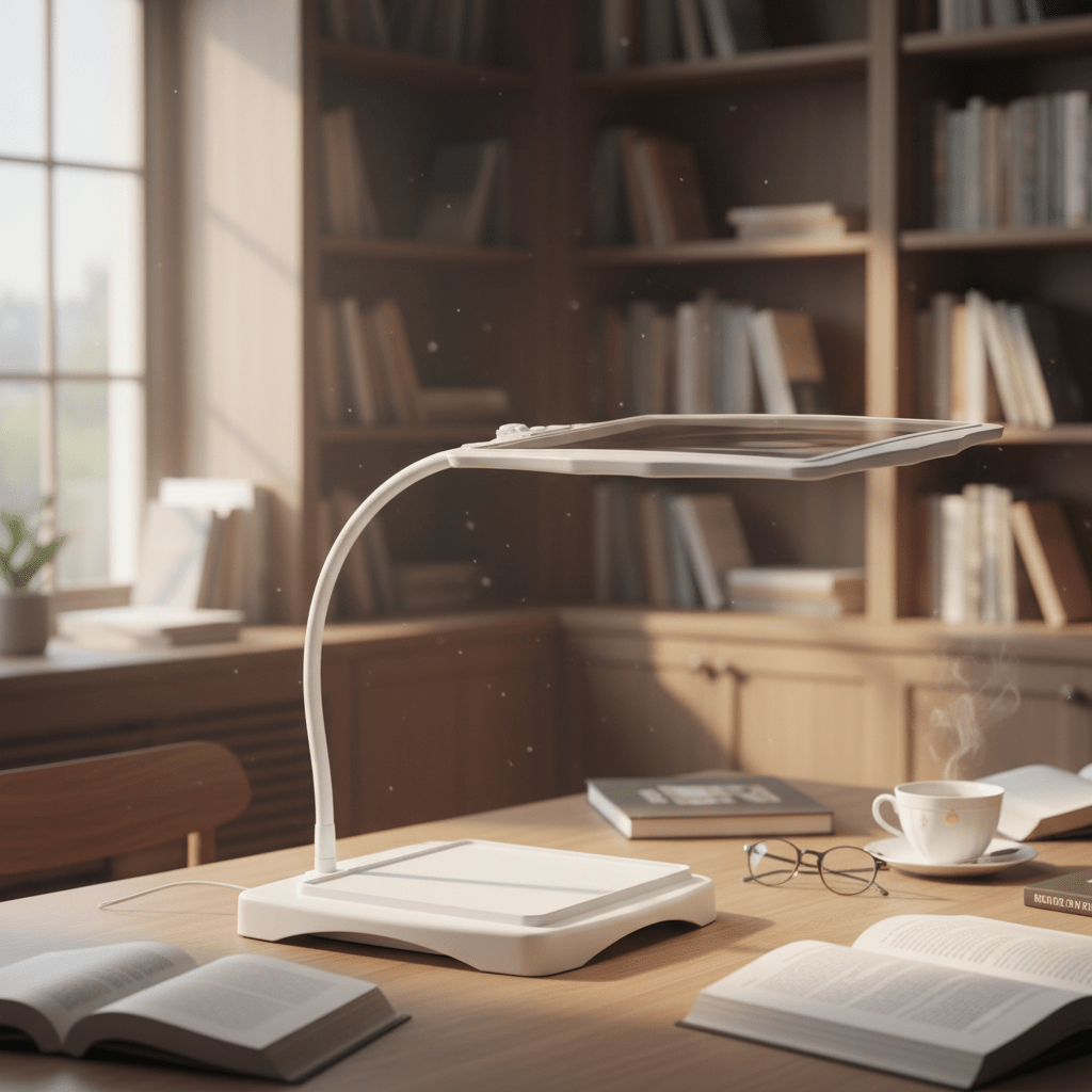 PrecisionPro – 3x LED Magnifying Floor Lamp for Detailed Work