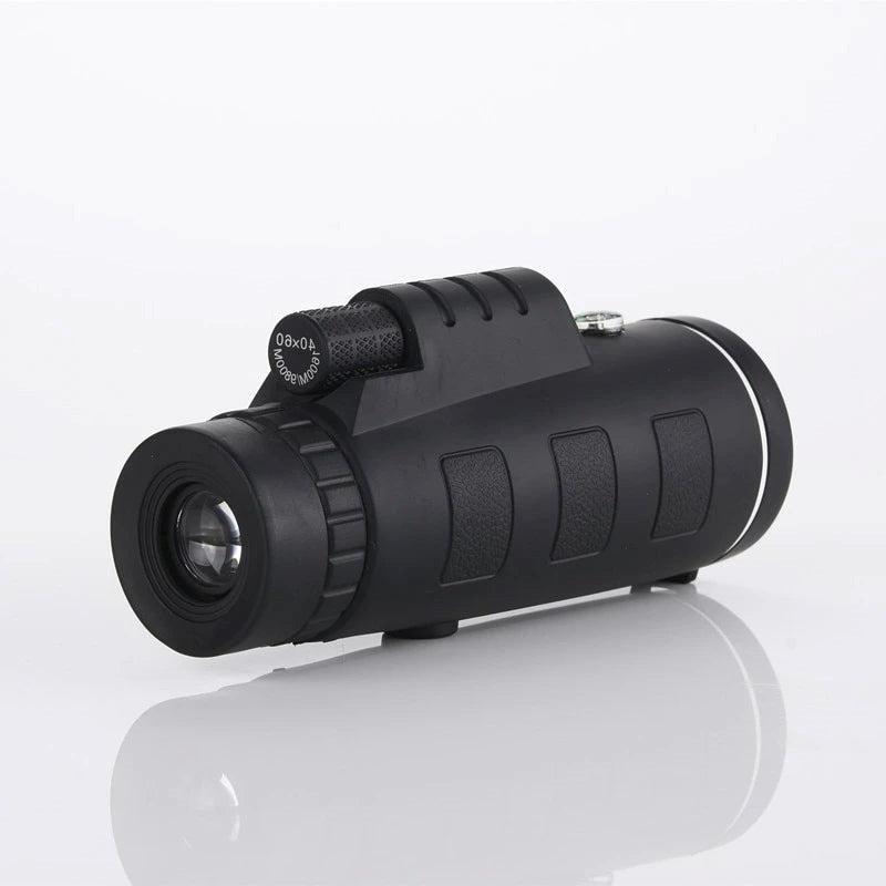 Compact High-Definition Monocular with Smartphone Mount & Tripod