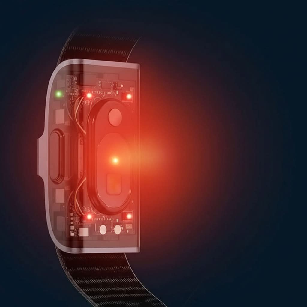 IP68 Waterproof Fitness Tracker with Heart Rate Monitor