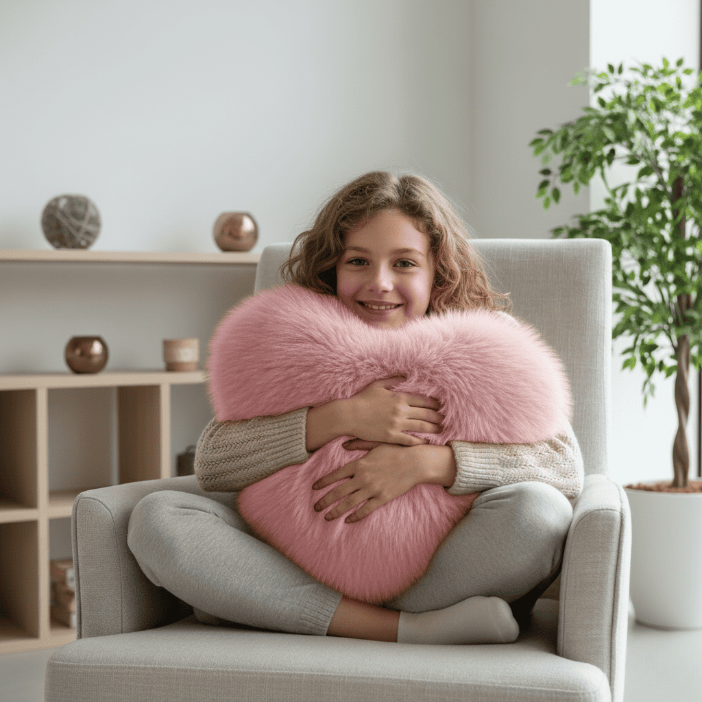 Cozyheart – Plush Heart-Shaped Pillow for Comfort & Charm