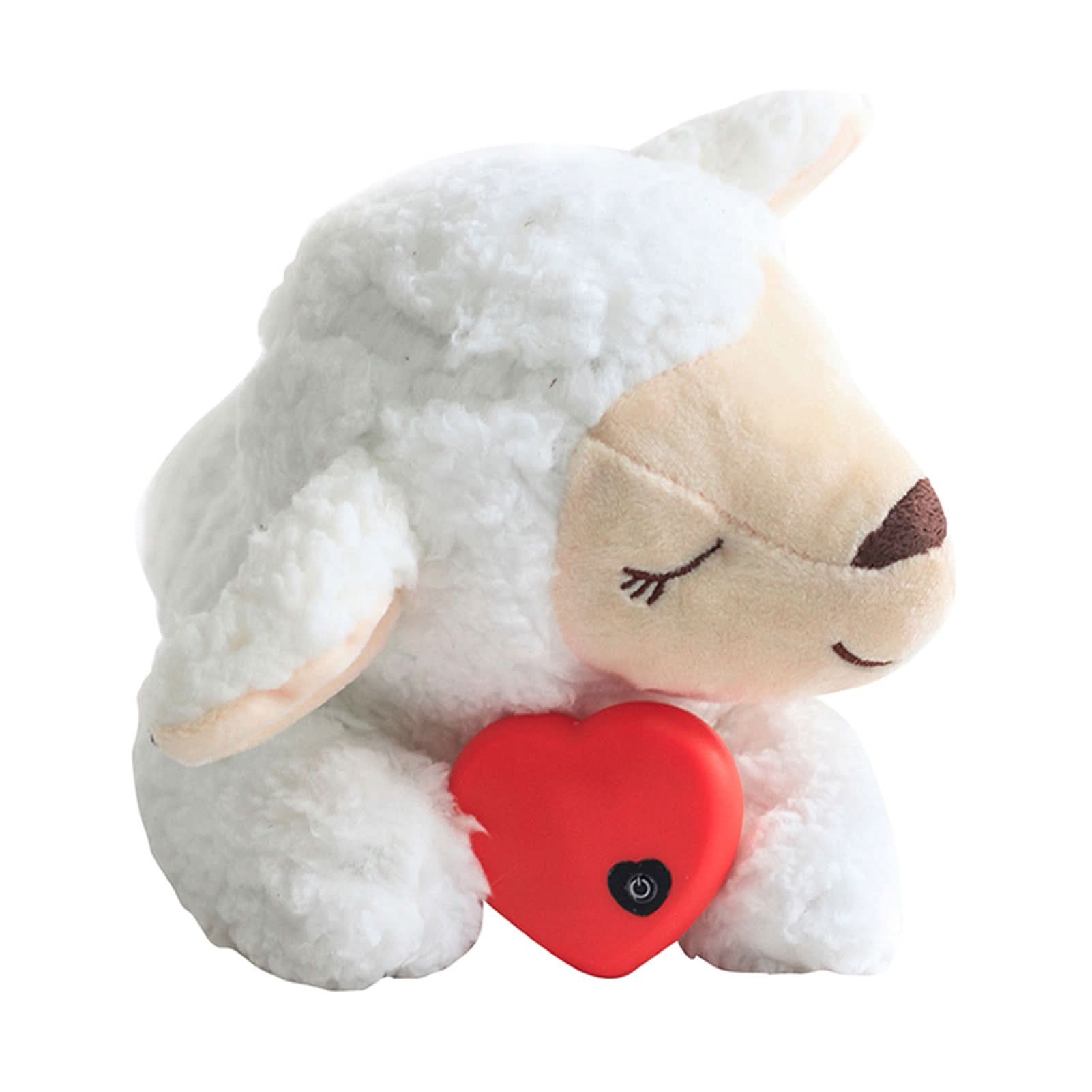 Comforting Cuddle Companion with Heartbeat for Puppies