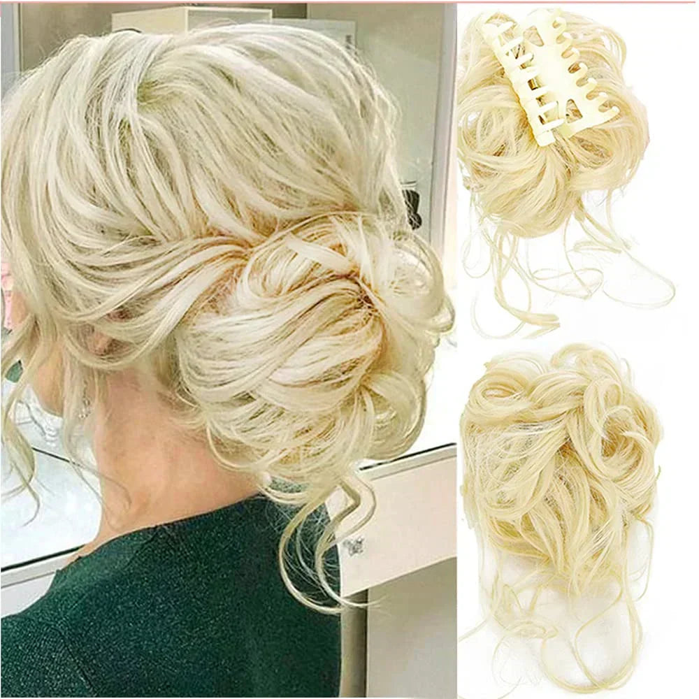 Hair Clip with Volume Mechanism for Women's Updo - Synthetic