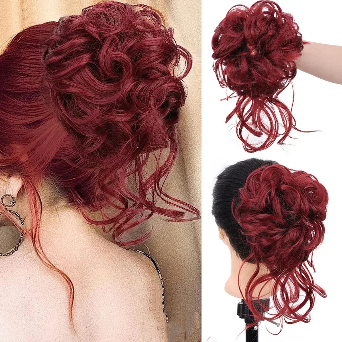 Hair Clip with Volume Mechanism for Women's Updo - Synthetic
