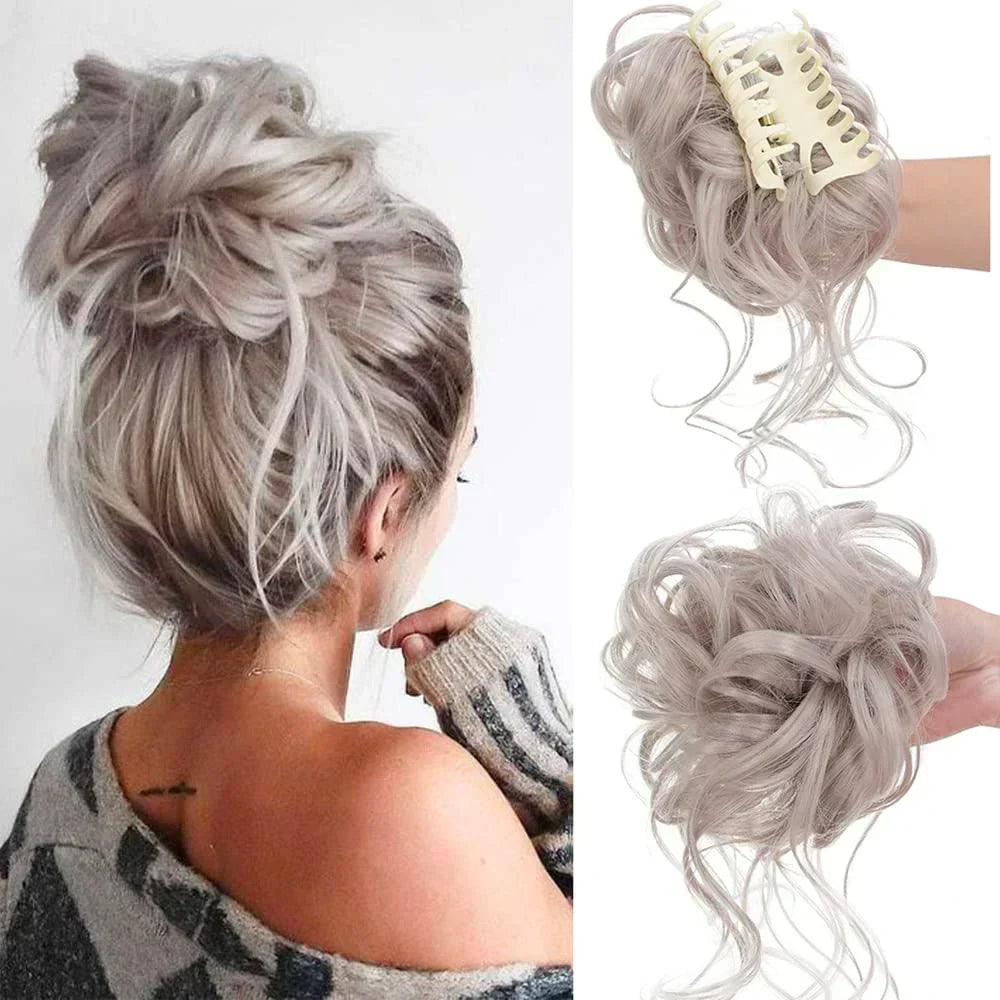 Hair Clip with Volume Mechanism for Women's Updo - Synthetic