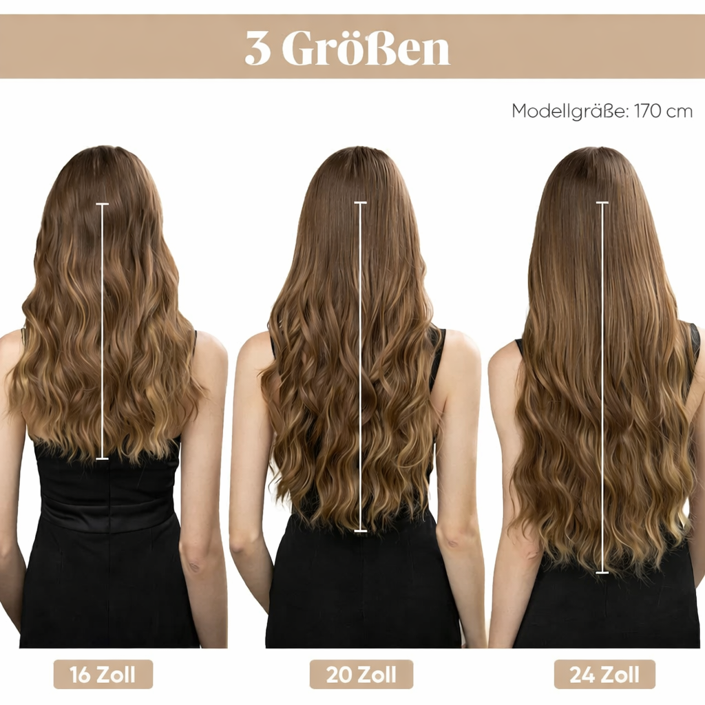 Hair Wig | Instant Volume Boost | Invisible Halo Extensions