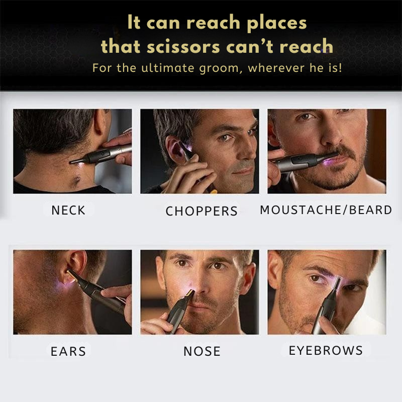 Hair Clipper | Gentle Contour Shaving | Ultra-Slim | Precision Blade