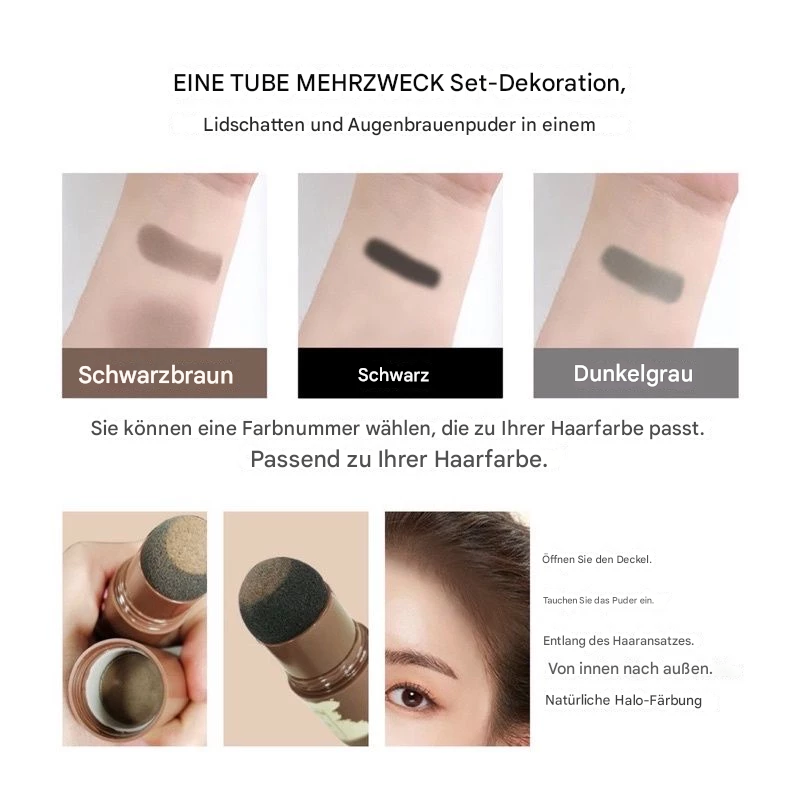 Hair Color Root Powder for Natural Coverage