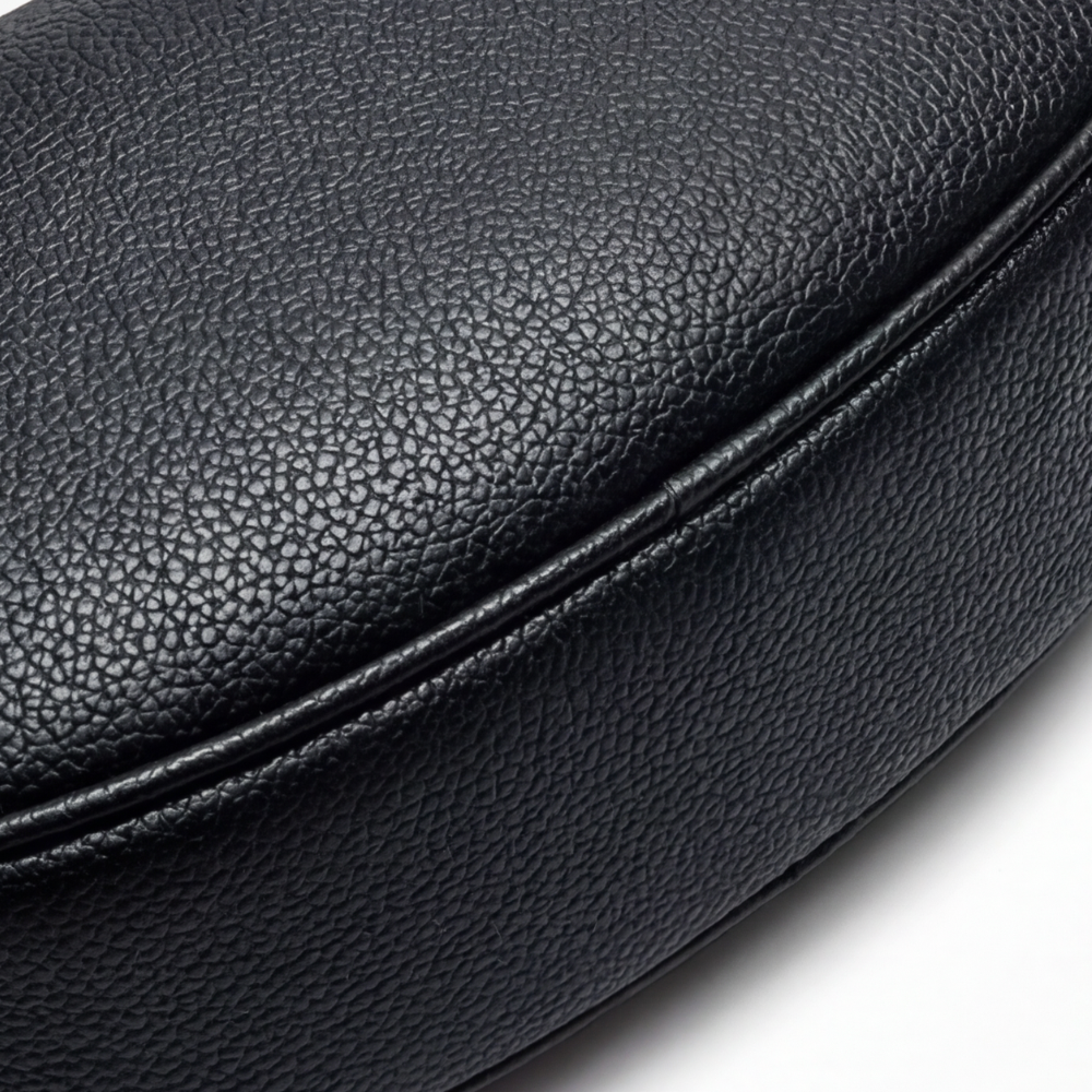 Half-Moon Shoulder Bag | Three Carry Styles | Soft Faux Leather