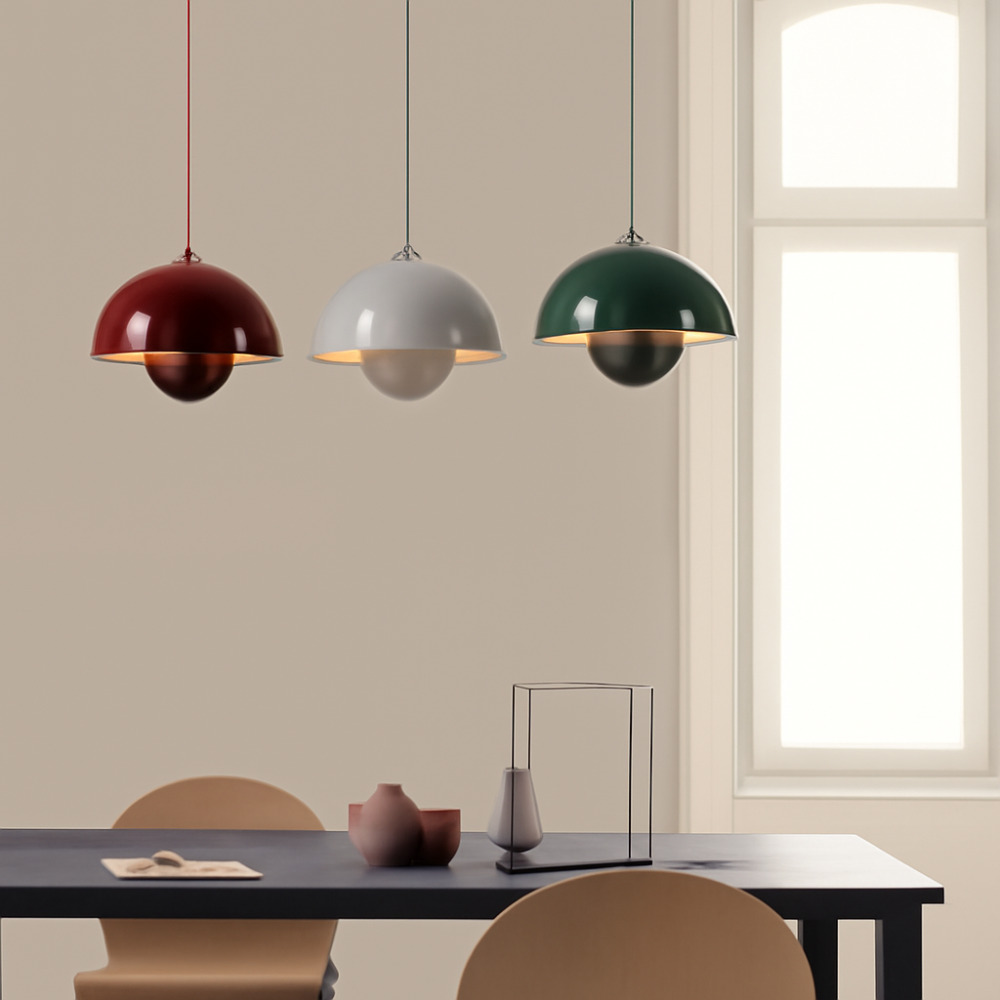 Vibrant Arc Pendant Light for Modern Scandinavian Spaces
