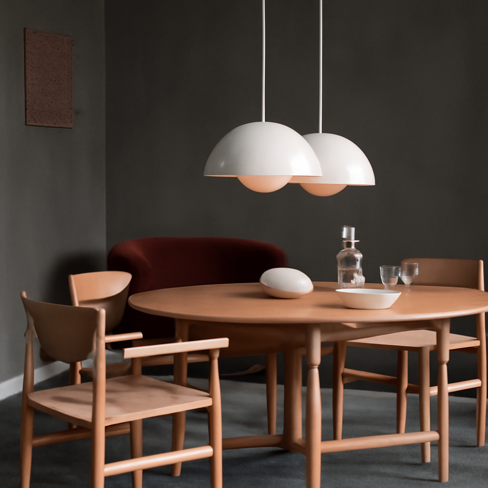 Vibrant Arc Pendant Light for Modern Scandinavian Spaces