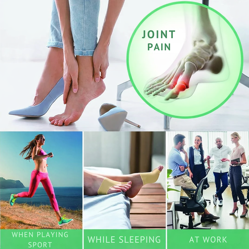 Toe Corrector for Hallux Valgus | Pressure Relief While Walking