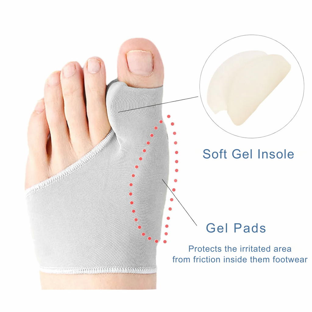 Toe Corrector for Hallux Valgus | Pressure Relief While Walking