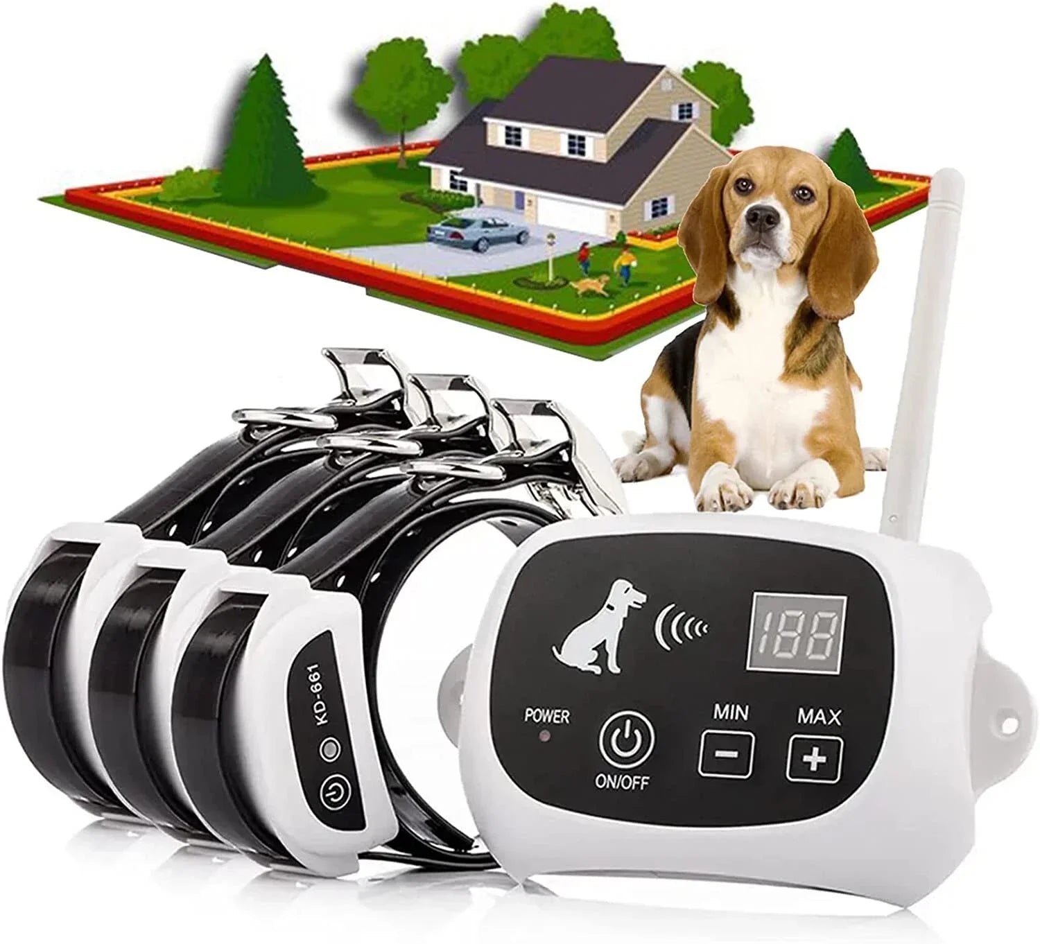 SafePet Wireless Boundary System – Freedom and Training Combined