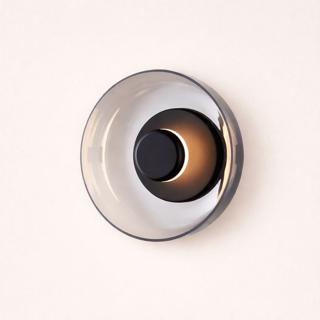 Luminous Orb Wall Fixture - Chic Modern Design with Soft Radiance