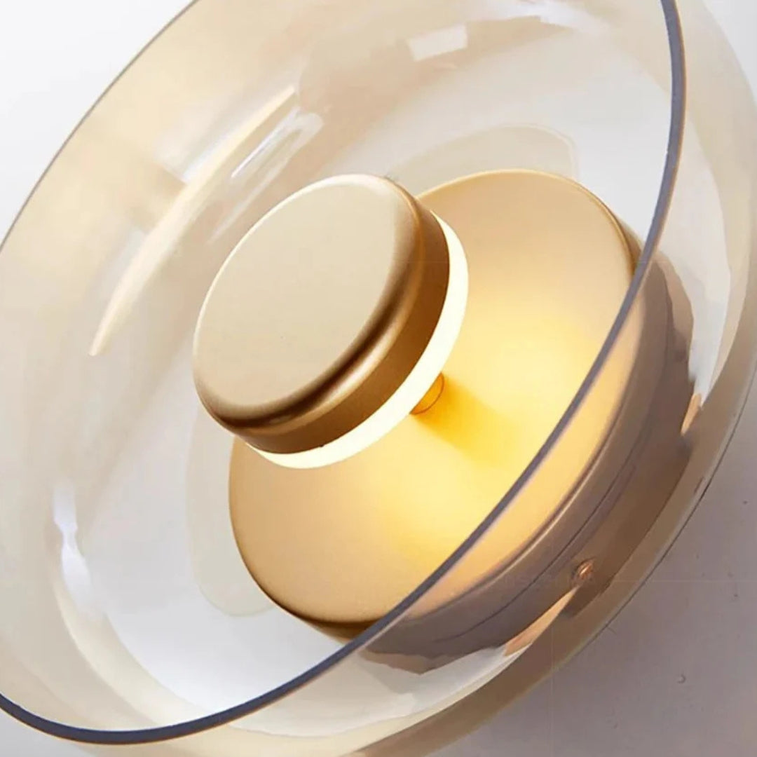 Luminous Orb Wall Fixture - Chic Modern Design with Soft Radiance