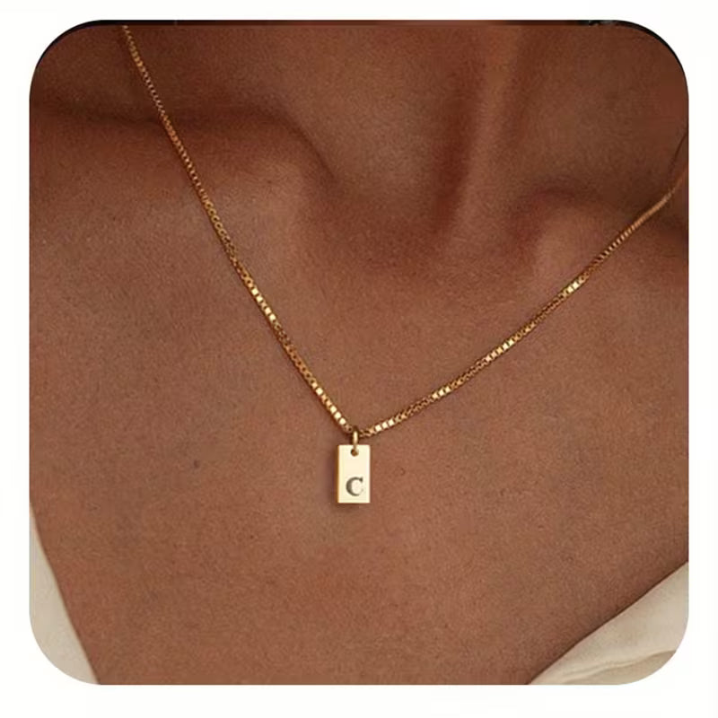 Personalized Initial Necklace for Women – Meaningful Valentine's Gift