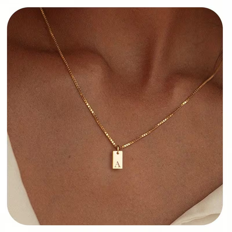 Personalized Initial Necklace for Women – Meaningful Valentine's Gift