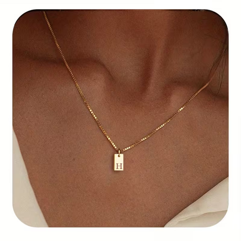 Personalized Initial Necklace for Women – Meaningful Valentine's Gift