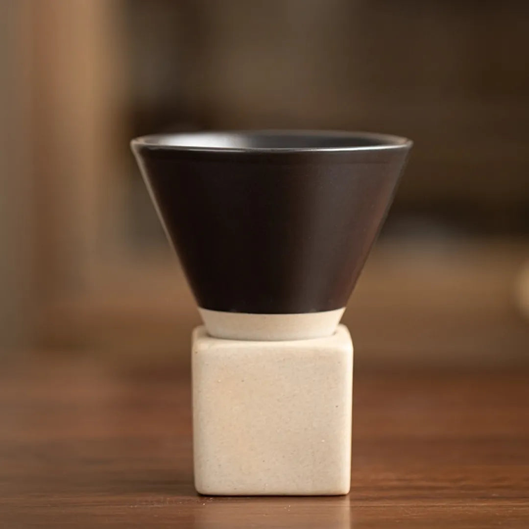 Sleek Ceramic Espresso Mug, 200ml Capacity, Smooth Finish