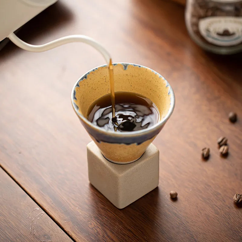 Sleek Ceramic Espresso Mug, 200ml Capacity, Smooth Finish