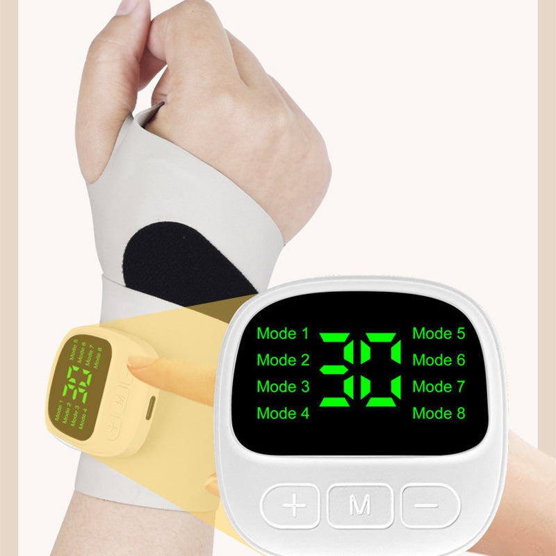 Wrist Massage Device | Adjustable Intensity | Breathable Support | FlexPulse