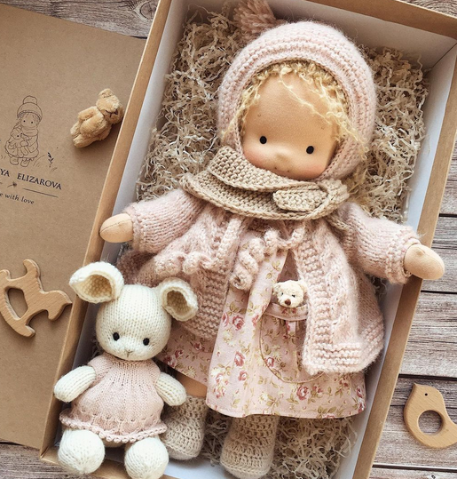 Artisan-Made Fantasy Doll for Creative Adventures