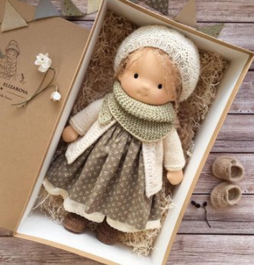 Artisan-Made Fantasy Doll for Creative Adventures