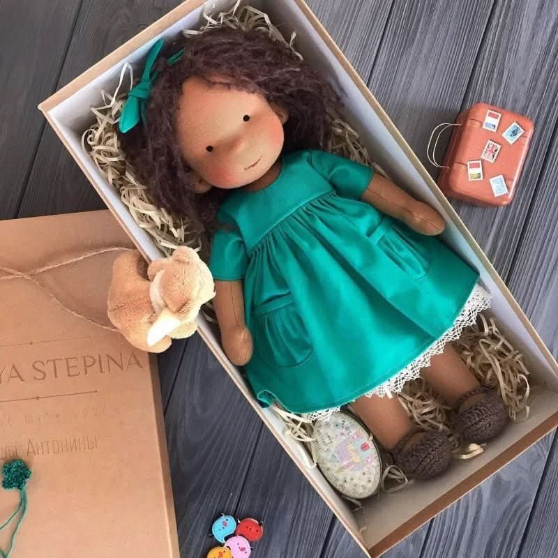 Cotton Dreamer - Unique Handmade Doll for Creative Play