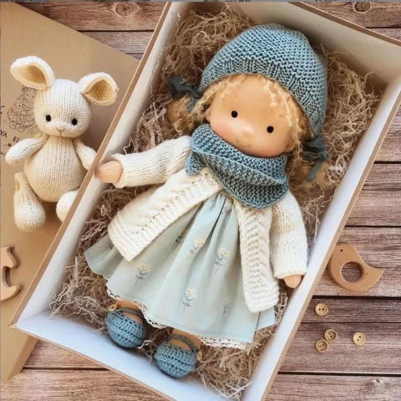 Cotton Dreamer - Unique Handmade Doll for Creative Play