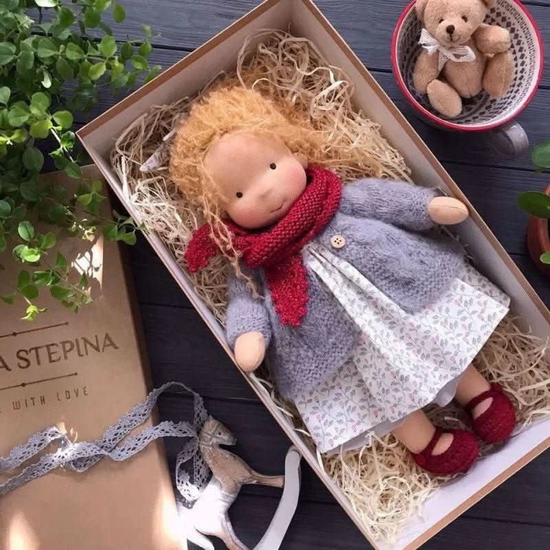 Cotton Dreamer - Unique Handmade Doll for Creative Play