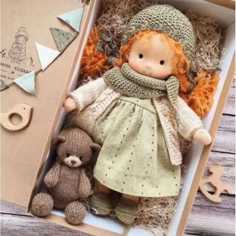 Cotton Dreamer - Unique Handmade Doll for Creative Play