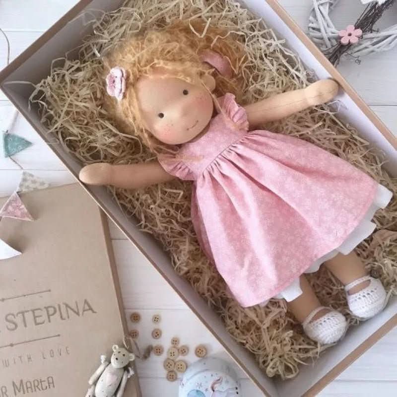 Cotton Dreamer - Unique Handmade Doll for Creative Play