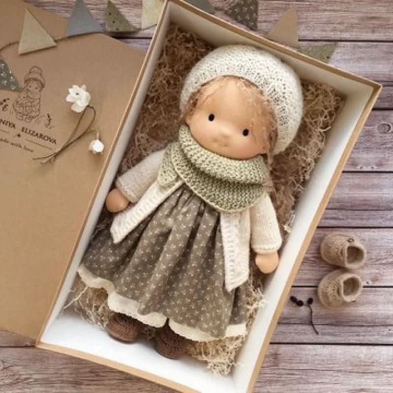 Cotton Dreamer - Unique Handmade Doll for Creative Play