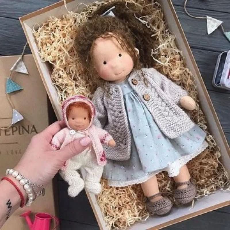 Cotton Dreamer - Unique Handmade Doll for Creative Play