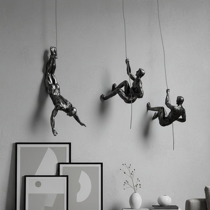 Elevate Your Space with Artful Climbing Wall Décor