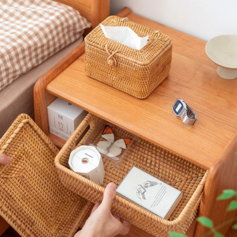 Elegant Bamboo Tissue Box Cover for Stylish Organization