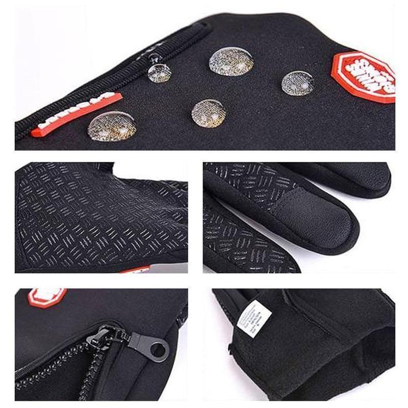 Waterproof and Windproof Winter Gloves with Touchscreen Capability