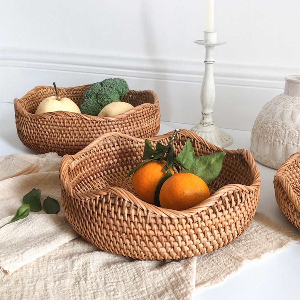 Eco-Friendly Handcrafted Storage Baskets – Versatile Rattan Set