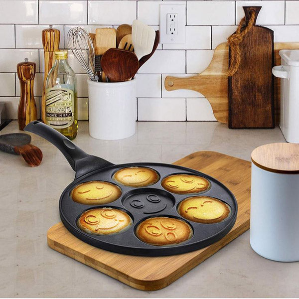 Smiley Pancakes Maker for a Cheerful Morning Start