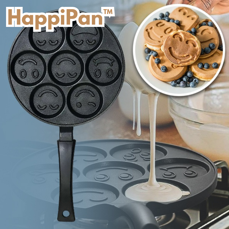 Smiley Pancakes Maker for a Cheerful Morning Start