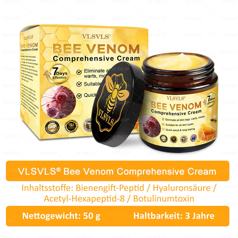 Anti-Aging Cream for Skin Healing and Renewal with Bee Peptide Formula